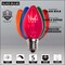 25 Bulbs - C7 Triple Dipped Transparent Multicolor, 5 Watt lamp